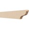 Ekena Millwork 2in. W x 4in. H x 20in. L Garner Woodgrain TimberThane Rafter Tail, Primed Tan RFTUR02X04X20GARRCPR - alternate 1